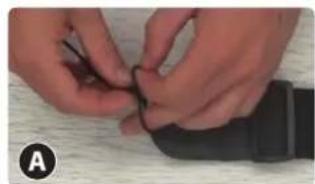 Pyle PGACMS30SBD - comment fixer une sangle de guitare? - 2