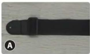 Pyle PGACMS30SBD - comment fixer une sangle de guitare? - 1