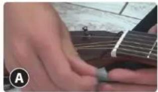 Pyle PGACMS30SBD - comment fixer une sangle de guitare? - 4