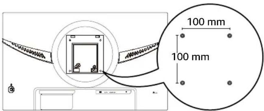 AMAZON BOCP7D88SW - Instalación con un kit de montaje de pared - 1