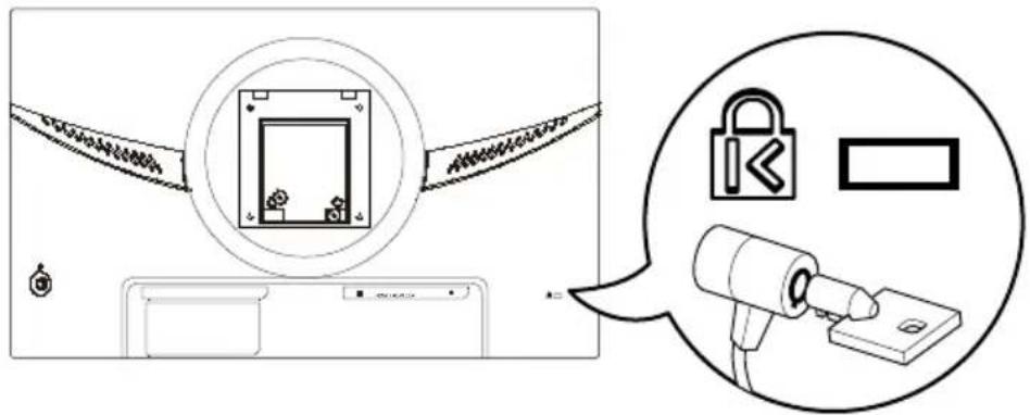AMAZON BOCP7D88SW - Installieren eines Kabelschlosses - 1