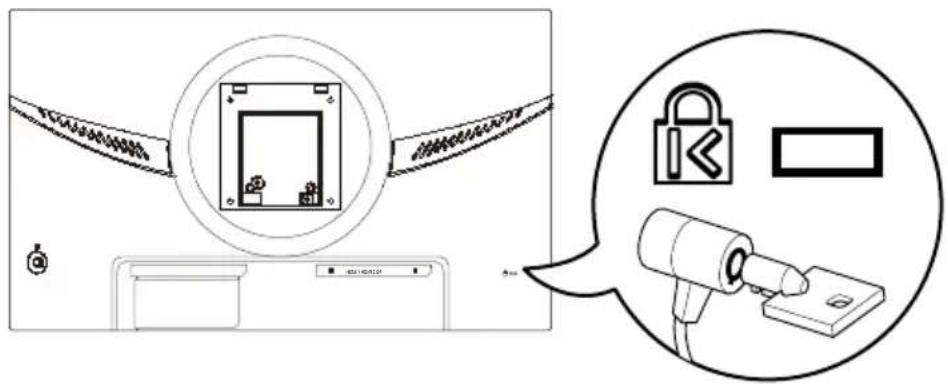 AMAZON BOCP7D88SW - Instalación de un candado de cable - 1