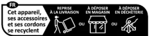 AMAZON BOCP7D88SW - Information des consommateurs sur la règle de tri (pour la France) - 2