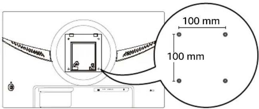 AMAZON BOCP7D88SW - Installation mit einem Wandmontage-Kit - 1