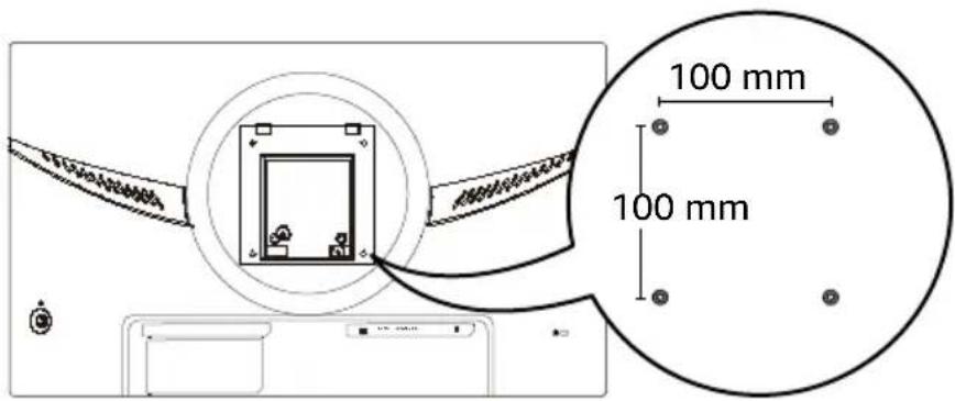AMAZON BOCP7D88SW - Installeren met een wandmontagekit - 1