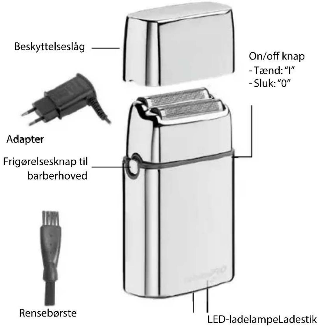 BABYLISS FXFS2GE - UDTAGELSE AF BATTERIER - 2