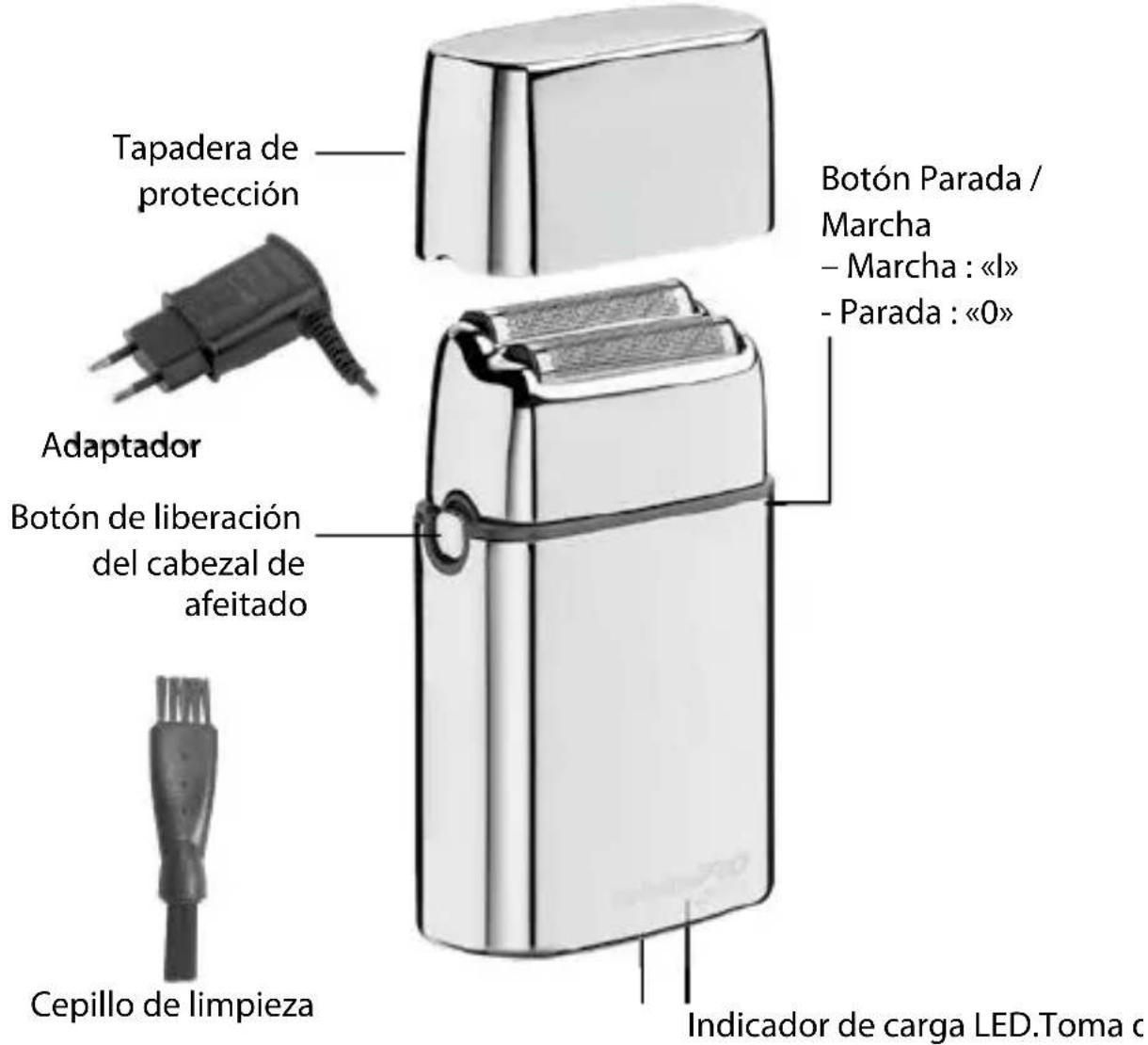 BABYLISS FXFS2E - RETIRADA DE LA BATERÍA - 2