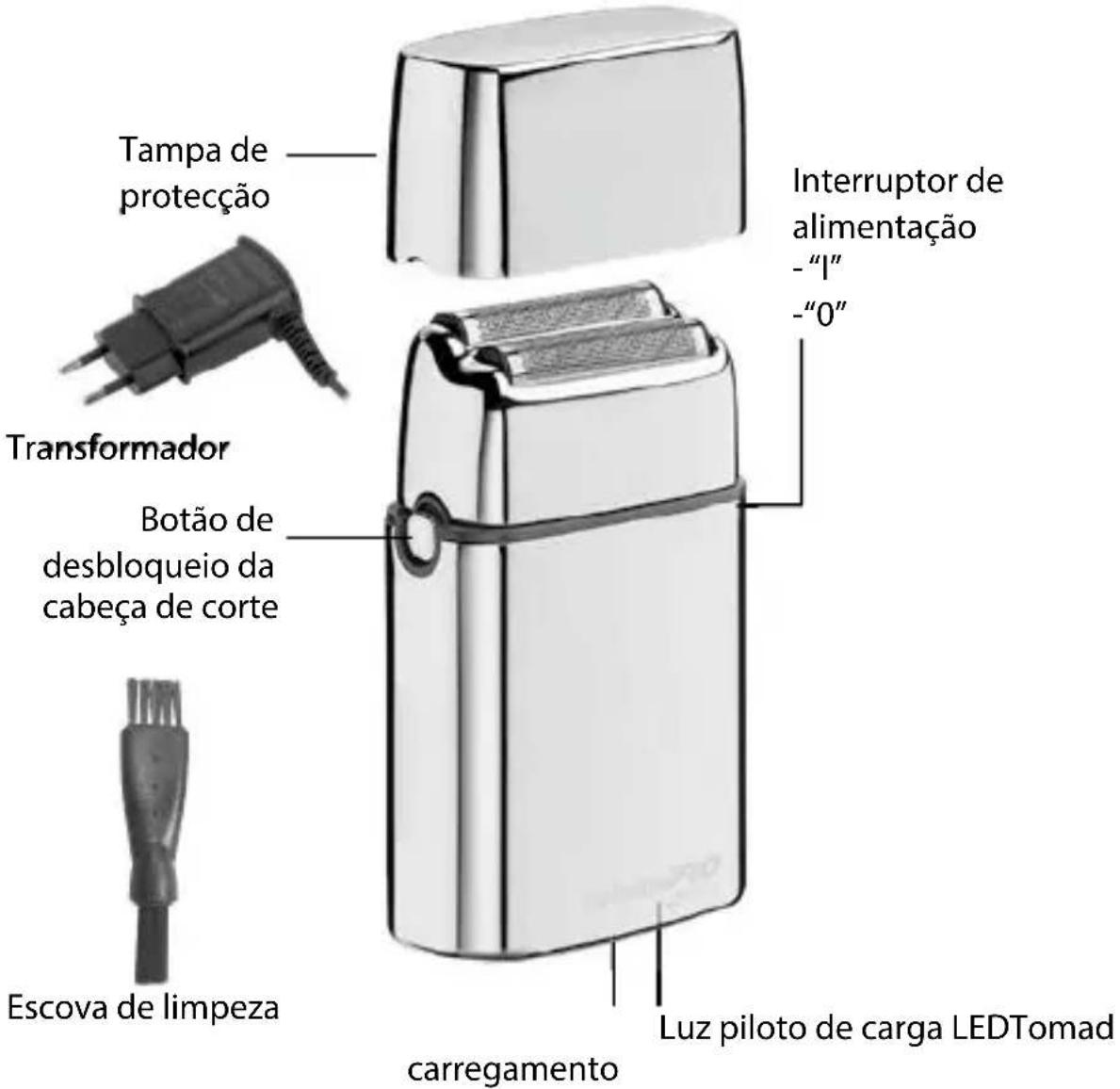 BABYLISS FXFS2E - REMOÇÃO DAS BATERIAS - 2