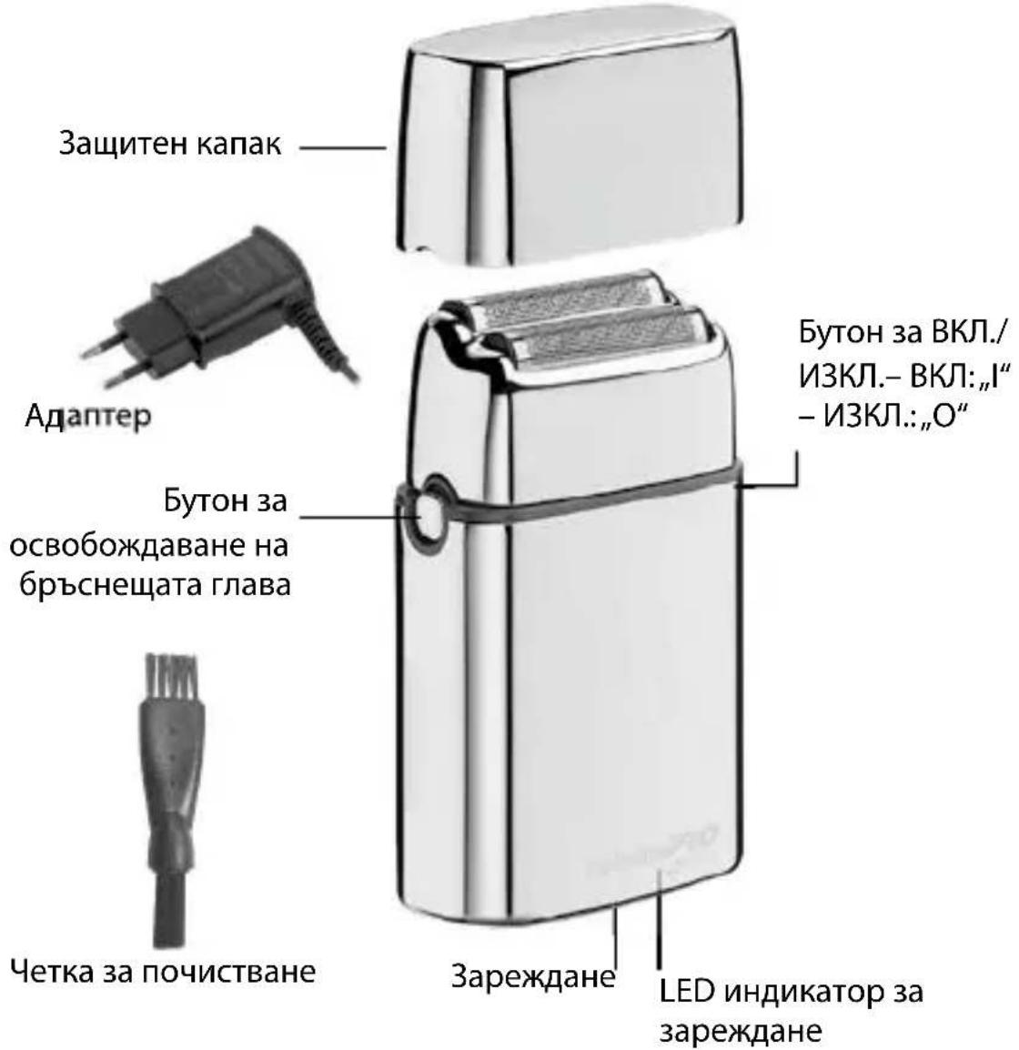 BABYLISS FXFS2E - ПРЕМАХВАНЕ НА БАТЕРИЯТА - 1