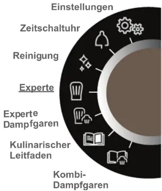 DE DIETRICH DKS 7580 X - - Start - Allgemeines Menü - 1