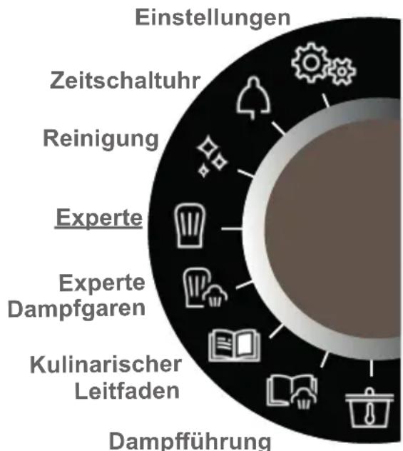 DE DIETRICH DOR 7586 AH - - Start - Allgemeines Menü - 1