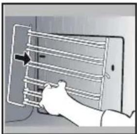 DE DIETRICH DOR 7586 AH - Side liners with shelf runners: - 2