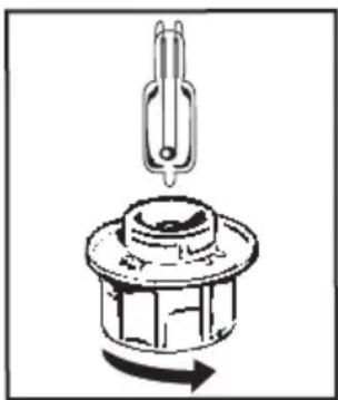 DE DIETRICH DOR 7586 AH - SOSTITUZIONE DELLA LAMPADA - 1