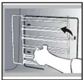 DE DIETRICH DOR 7586 AH - Side liners with shelf runners: - 1