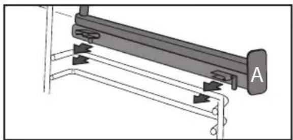 DE DIETRICH DOR 7586 AH - - PLAT SUPPORT ALIMENT SPÉCIAL VAPEUR 100% - 2