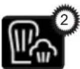 DE DIETRICH DOR 7586 AH - COOKING TIME - 1