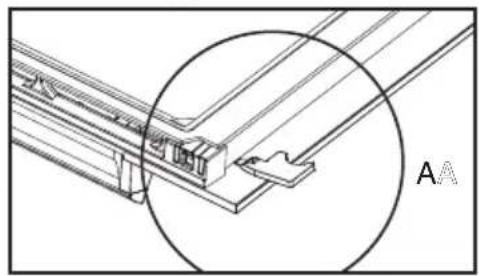 DE DIETRICH DKR 7580 G - DESMONTAGEM E REMONTAGEM DA PORTA - 2
