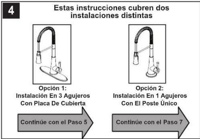 Pfister Zuri LG529-MC - VERIFICACIÓN DEL CONTENIDO DE LA CAJA - 1