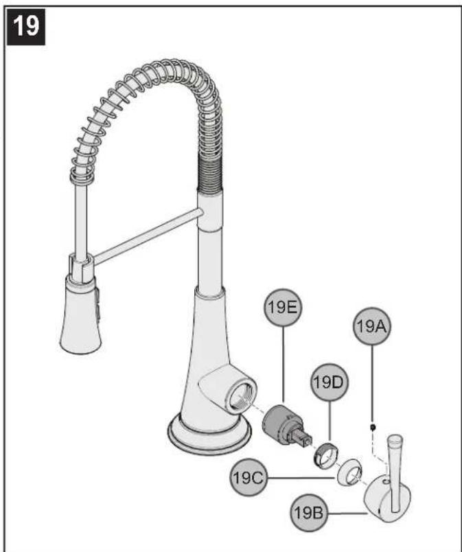 Pfister Zuri LG529-MC - NETTOYAGE DE L'AÉRATEUR - 1