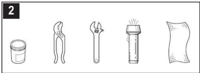 Pfister Zuri LG529-MC - SHUT OFF WATER SUPPLY - 1