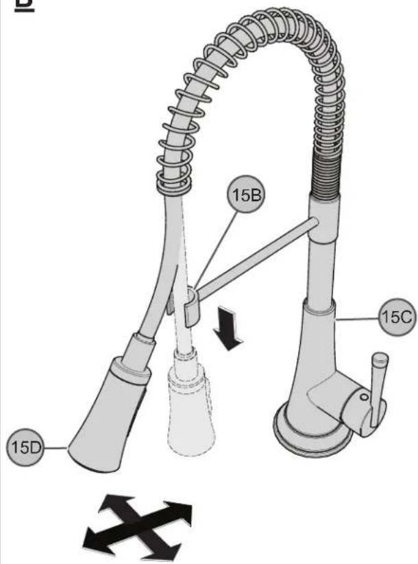 Pfister Zuri LG529-MC - FONCTIONNEMENT DU ROBINET - 2
