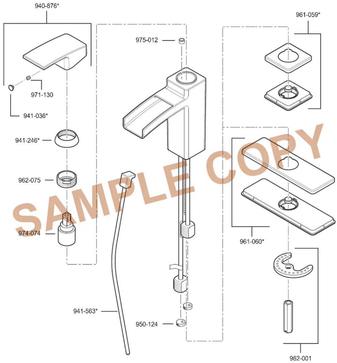 Pfister Kenzo LG42-DF0 - 1-800-PFAUCET (1-800-732-8238) - 1