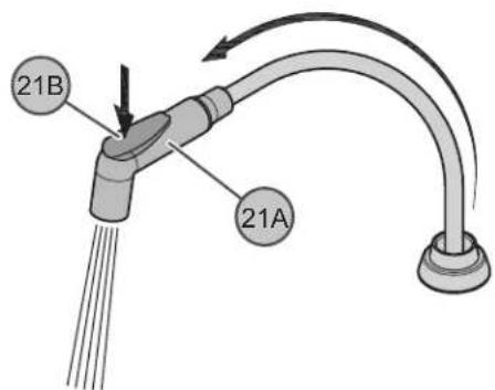 Pfister Portland LG34-4P - SPOUT FUNCTION - 1