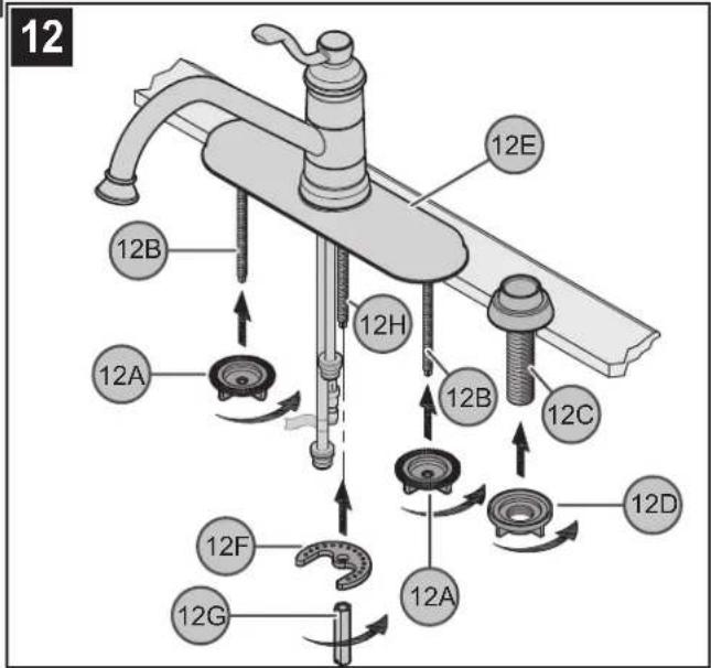 Pfister Portland LG34-4P - FAUCET INSTALLATION - 1