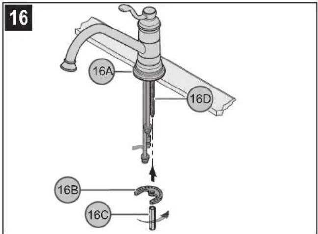 Pfister Portland LG34-4P - FAUCET INSTALLATION - 1
