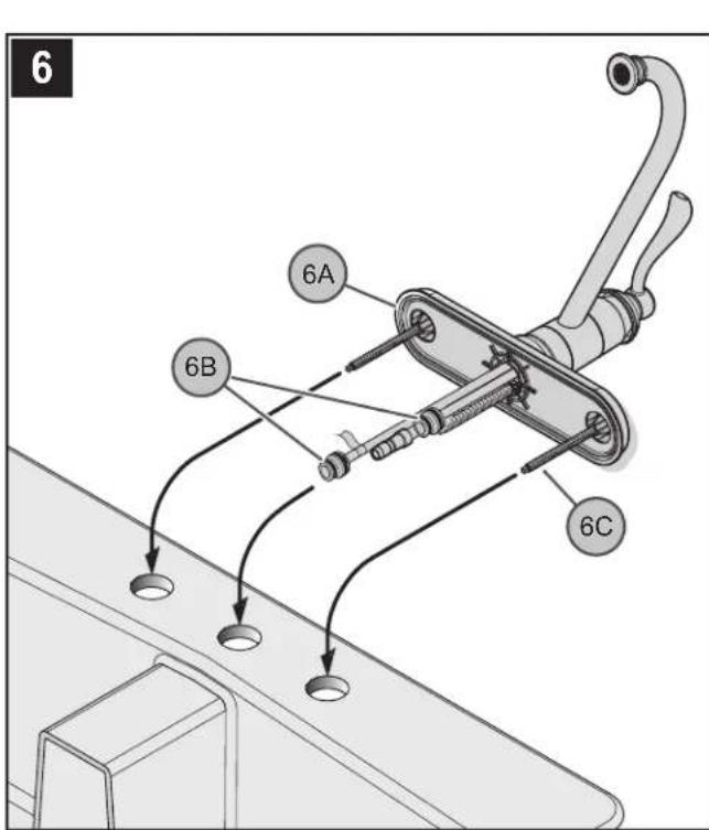 Pfister Portland LG34-4P - INSTALLATION DE ROBINET - 5