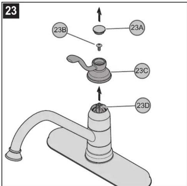 Pfister Portland LG34-4P - FUNCIONAMIENTO DEL ROCIADOR LATERAL - 1