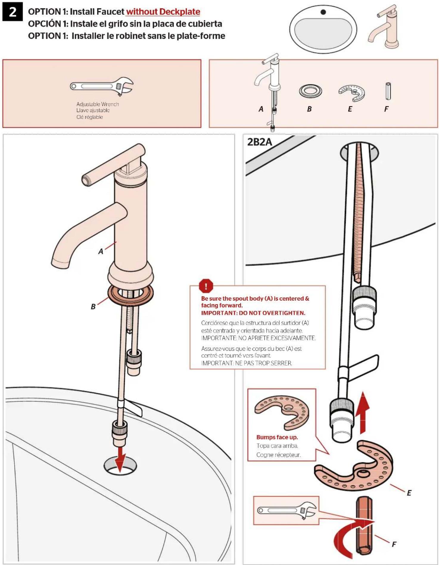 Pfister Capistrano LF042-CSO - Pièces dans la boîte - 4