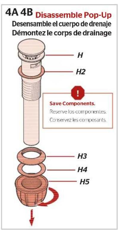 Pfister Capistrano LF042-CSO - Raccorder les conduites d'alimentation en eau - 8