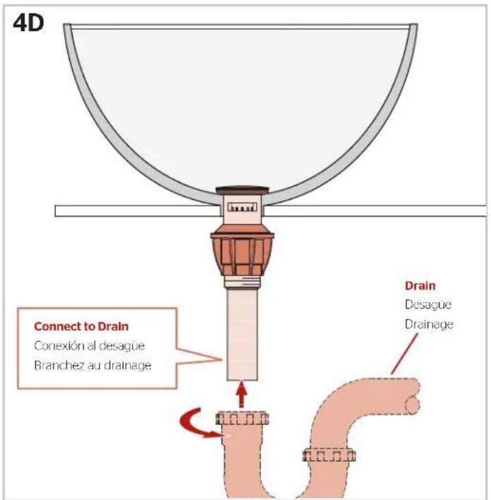 Pfister Capistrano LF042-CSO - Raccorder les conduites d'alimentation en eau - 10