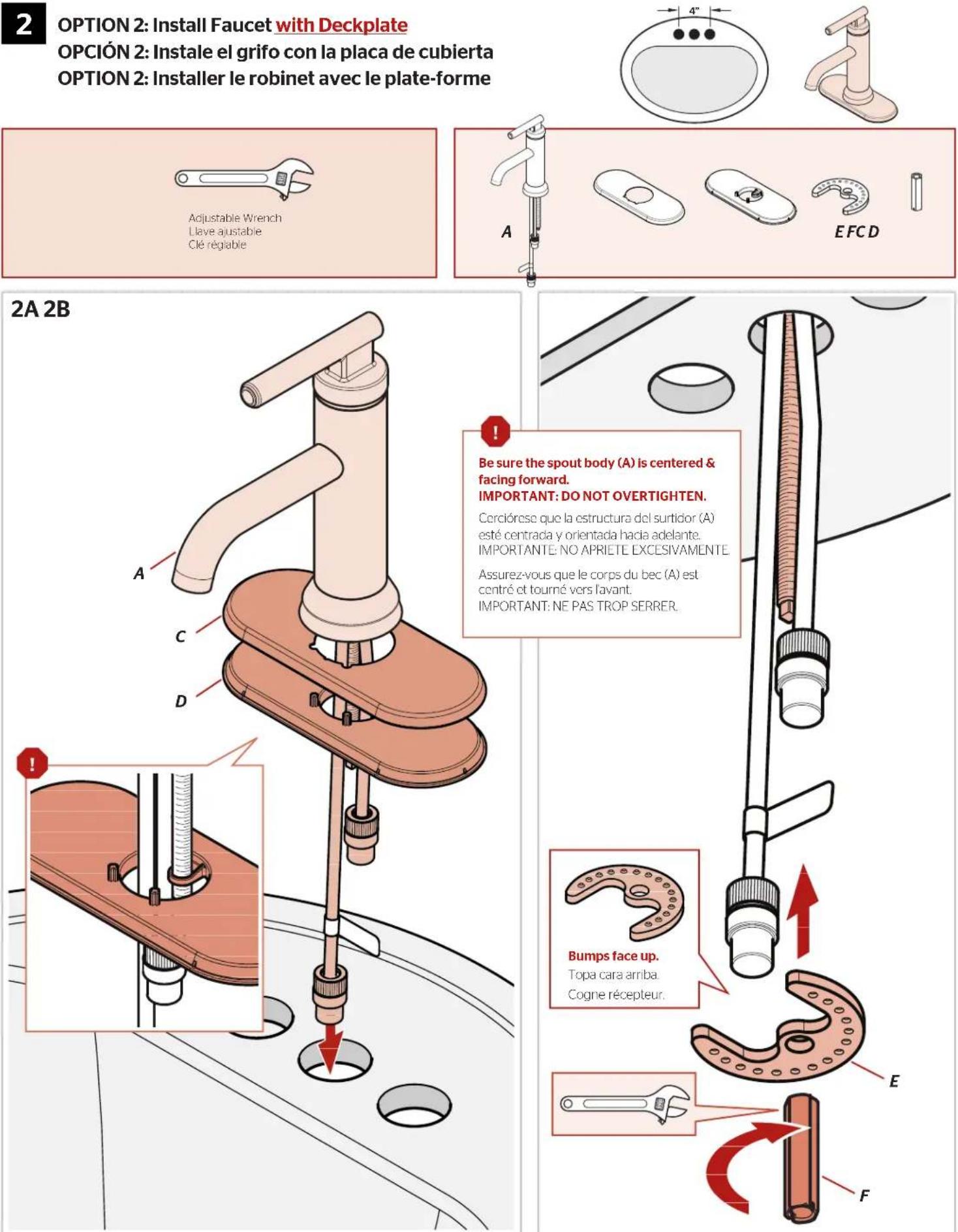 Pfister Capistrano LF042-CSO - Pièces dans la boîte - 5