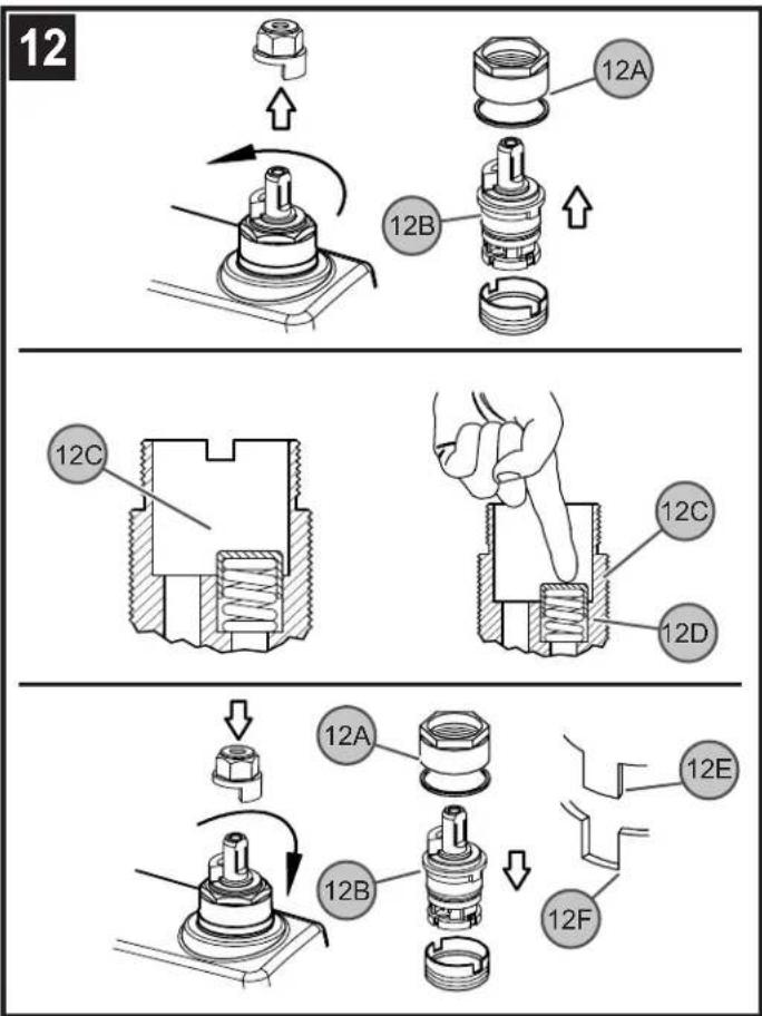 Pfister Pfirst Series G135-100 - Français : DÉPOSE DES MANETTES - 1