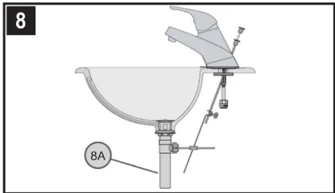 Pfister Pfirst Series LG142-600 - POP-UP ROD CONNECTION - 1