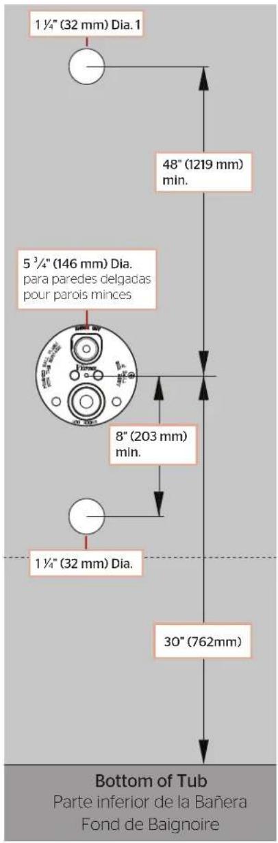 Pfister Tenet R89-STNTBG - Turn Off Water Supply • Cierre el suministro de agua • Couper l'alimentation en eau - 3