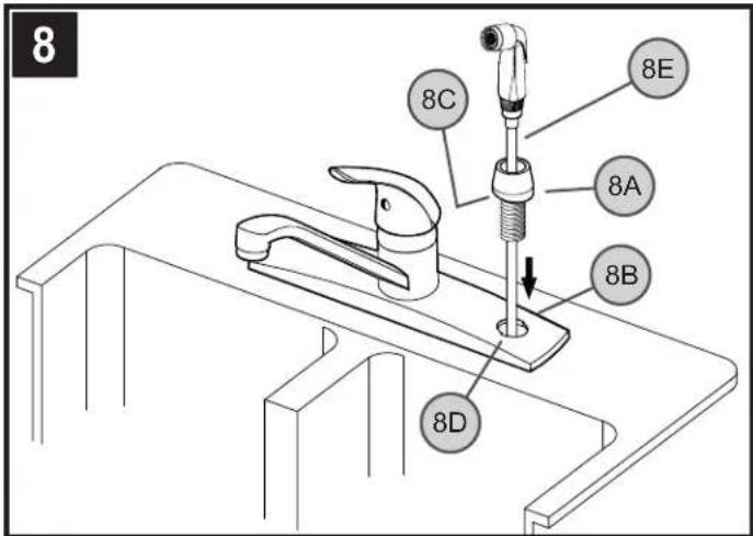Pfister Pfirst Series G134-144 - FAUCET INSTALLATION - 1
