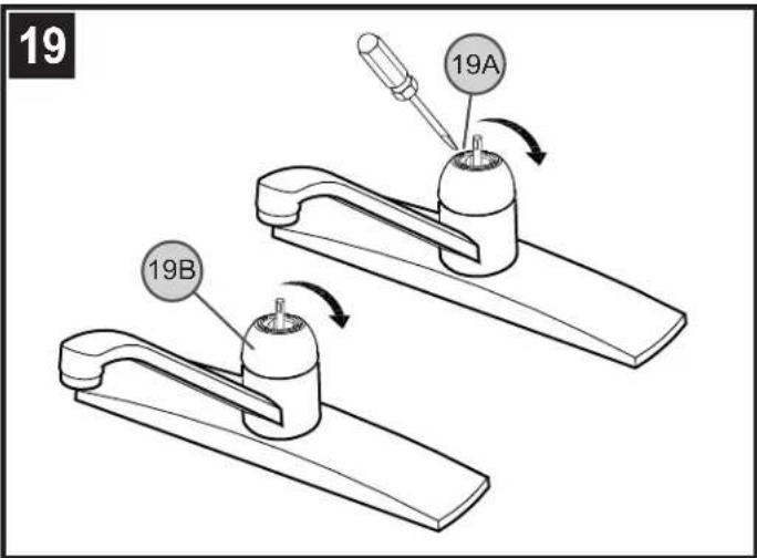 Pfister Pfirst Series G134-144 - Français : DÉPOSE DES MANETTES - 1