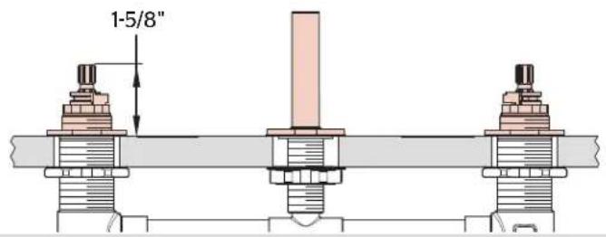 Pfister Woodbury RT6-5WDC - Prepare Rough-In &amp; Set Up Stem Rotation - 2