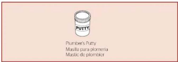 PUTTY Plumber's Putty Masilla para plomeria Mastic de plombier
