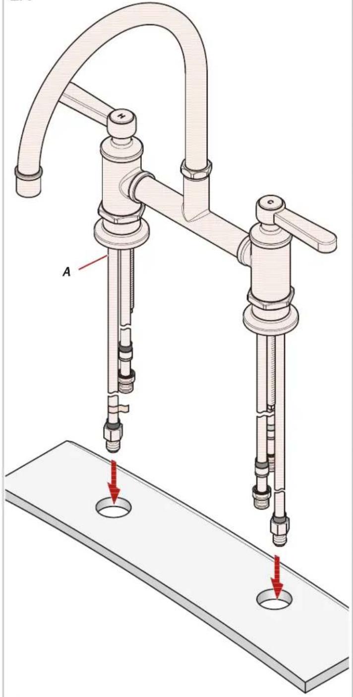Pfister Port Haven GT31-TD - Turn Off Water Supply • Cierre el suministro de agua • Couper l'alimentation en eau - 5