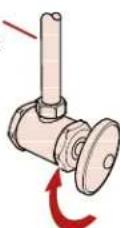 Pfister Pfirst Modern R89-060 - Turn Off Water Supply • Cierre el suministro de agua • Couper l'alimentation en eau - 1
