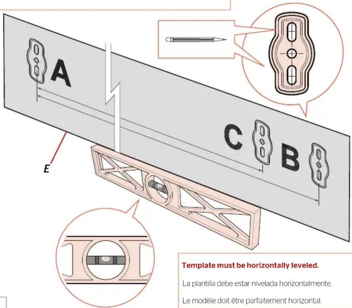Pfister Kelen BTB-MF1 - WARNING / ADVERTENCIA / AVERTISSEMENT - 3