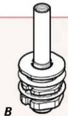 Pfister Pfirst Series 0X6-150 - Connect Water Supply Lines Conecte las tuberías de suministro de agua Connector les lignes d'approvisionnement en eau - 6