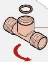 Pfister Pfirst Series 0X6-150 - Connect Water Supply Lines Conecte las tuberías de suministro de agua Connector les lignes d'approvisionnement en eau - 13