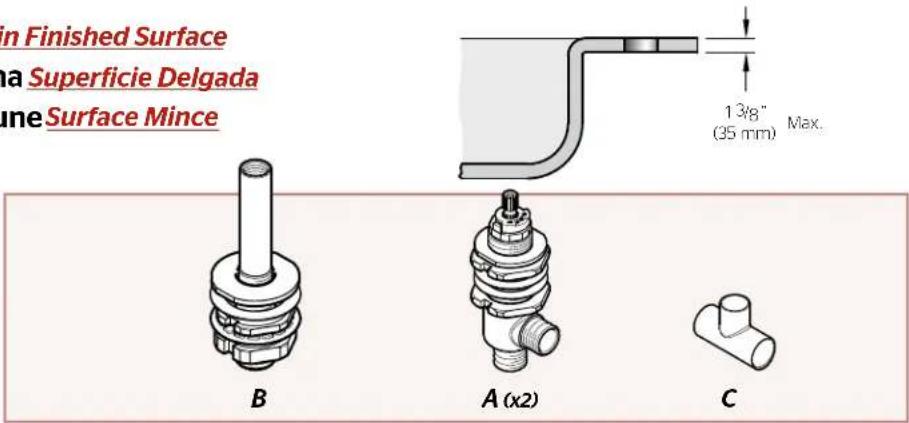 Pfister Pfirst Series 0X6-150 - Turn Off Water Supply Cierre el suministro de agua Coupez l'alimentation en eau - 5