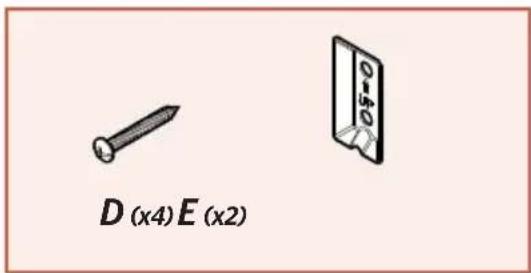 Pfister Masey BPH-MC0K - Installation des supports de fixation: Installation du Montant - 2
