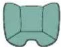 CHICCO KORY Essential i-Size - Dodatna blazina - 1